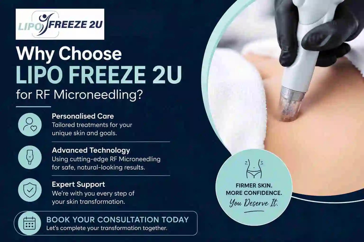 Why Choose LIPO FREEZE 2U for RF Microneedling Matlock?
