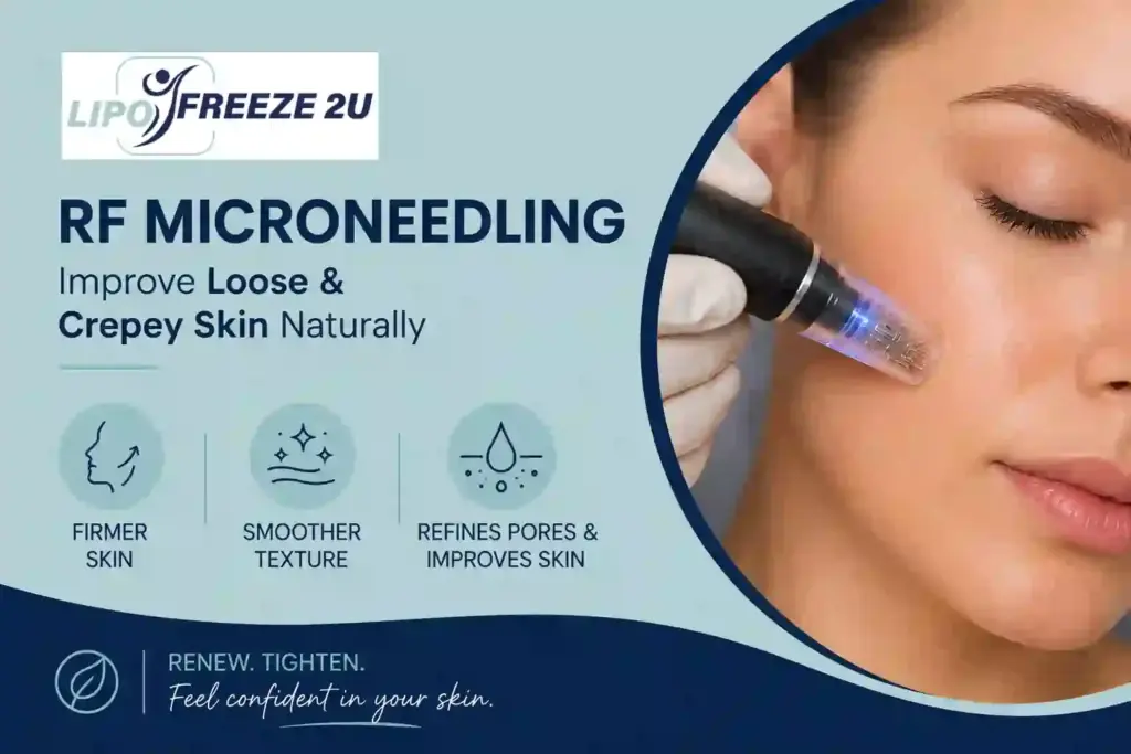 Can RF Microneedling Help Improve Loose and Crepey Skin Matlock?